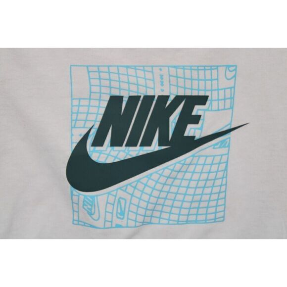 Nike White, Blue and Grey T-shirt Tee Size 12m - Picture 2 of 5